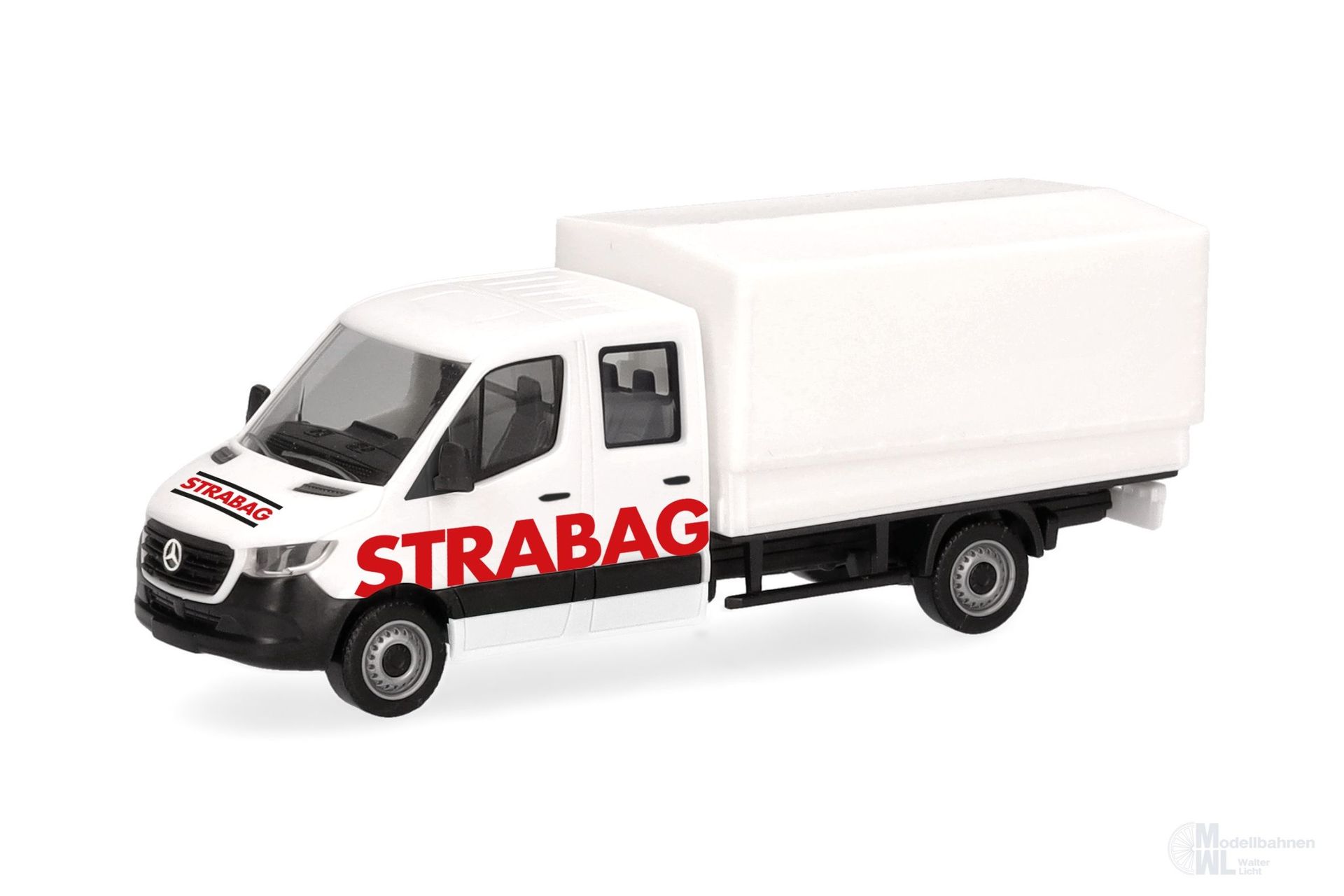 Herpa 098991 - Mercedes-Benz Sprinter 18 DoKa  STRABAG H0 1:87