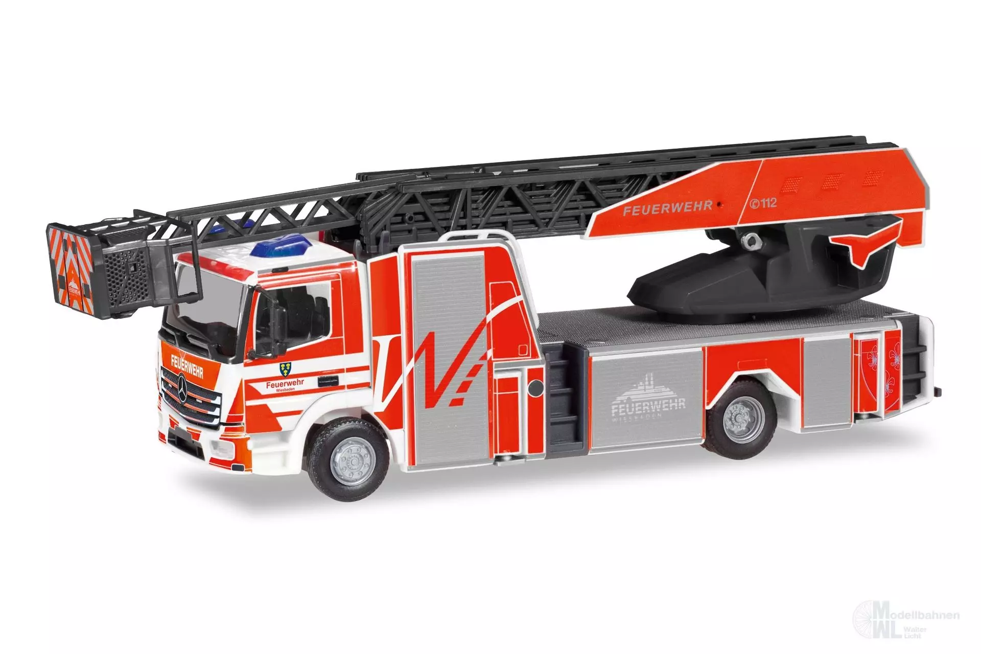 Herpa 099479 - Mercedes-Benz Atego 13 DLK FW Wiesbaden H0 1:87