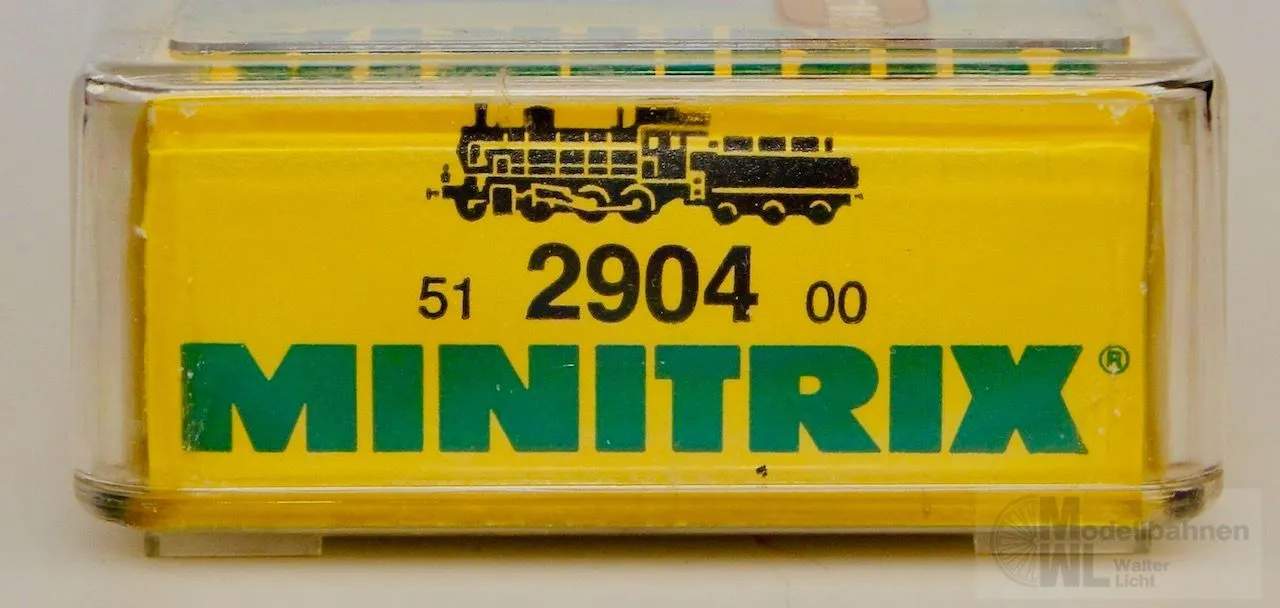 Trix 12904 - MINITRIX - Dampflok BR 54 1518 DRG Ep.II N 1:160