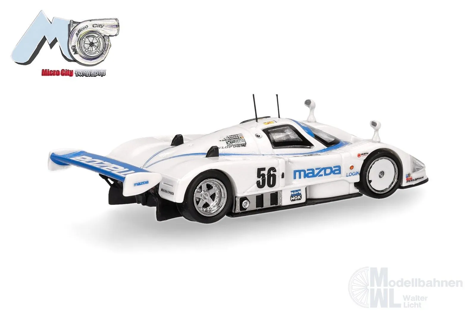 Herpa 87MC000095 - Mazda 787B 56 weiß H0 1:87