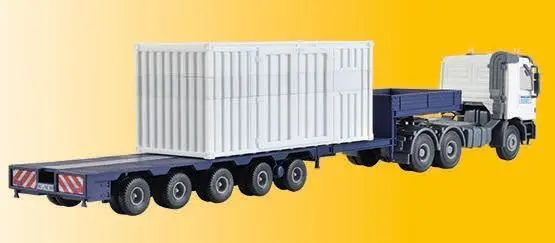 Kibri 13057 - Mercedes-Benz ACTROS Begleittransporter zum LG 1550 BREUER & WASEL H0 1:87