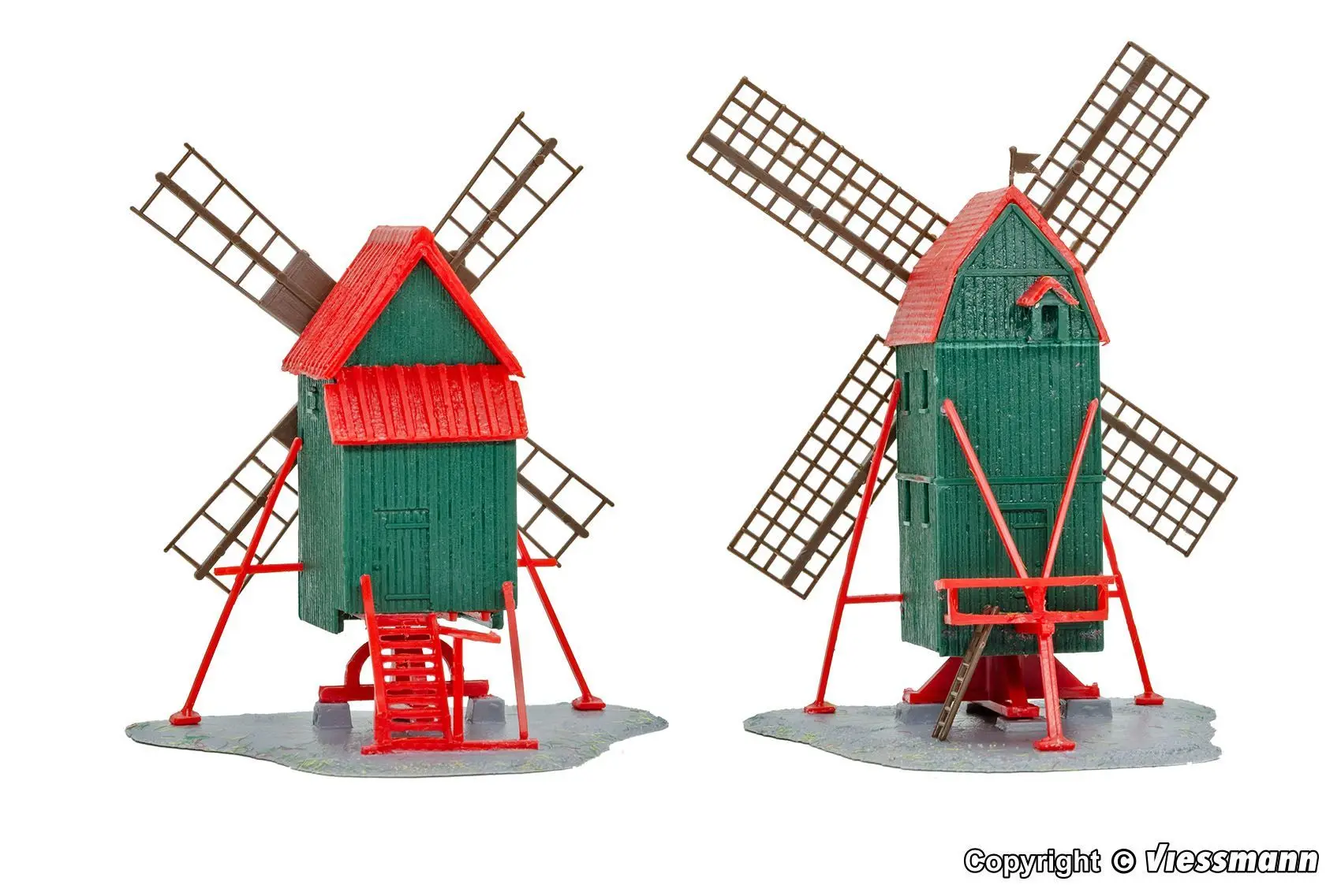Kibri 37156 - Windmühle 2 Stück N 1:160