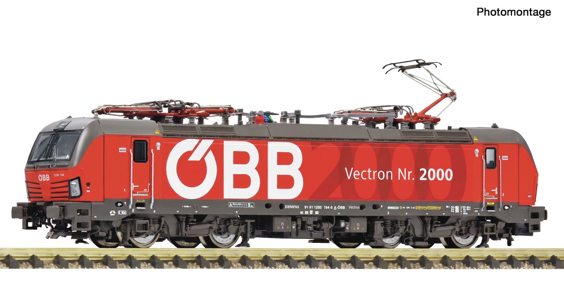 Fleischmann 7570101 - E-Lok Rh 1293 164-0 ÖBB Ep.VI Vectron 2000 N 1:160 SOUND