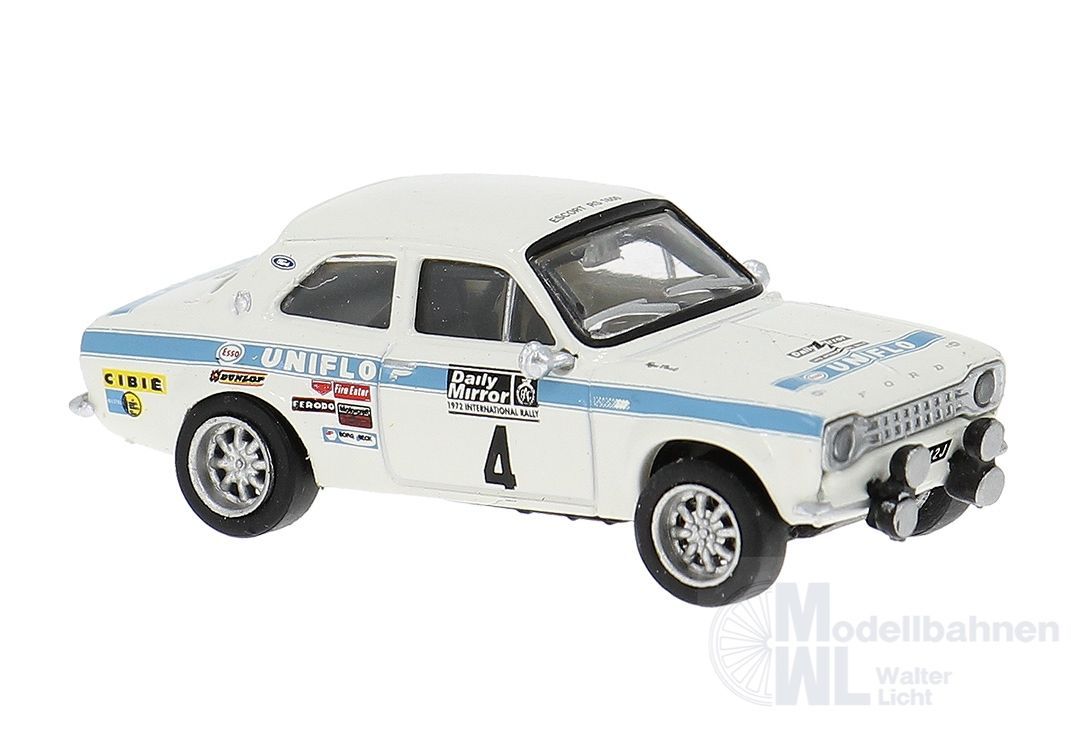 Brekina 19076 - Ford Escort RS Mk.1 Sieger RAC 1972 mit Clark/Mason H0 1:87
