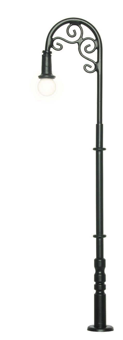 Viessmann 6030 - Nostalgische Bogenleuchte, LED warmweiß H0 1:87