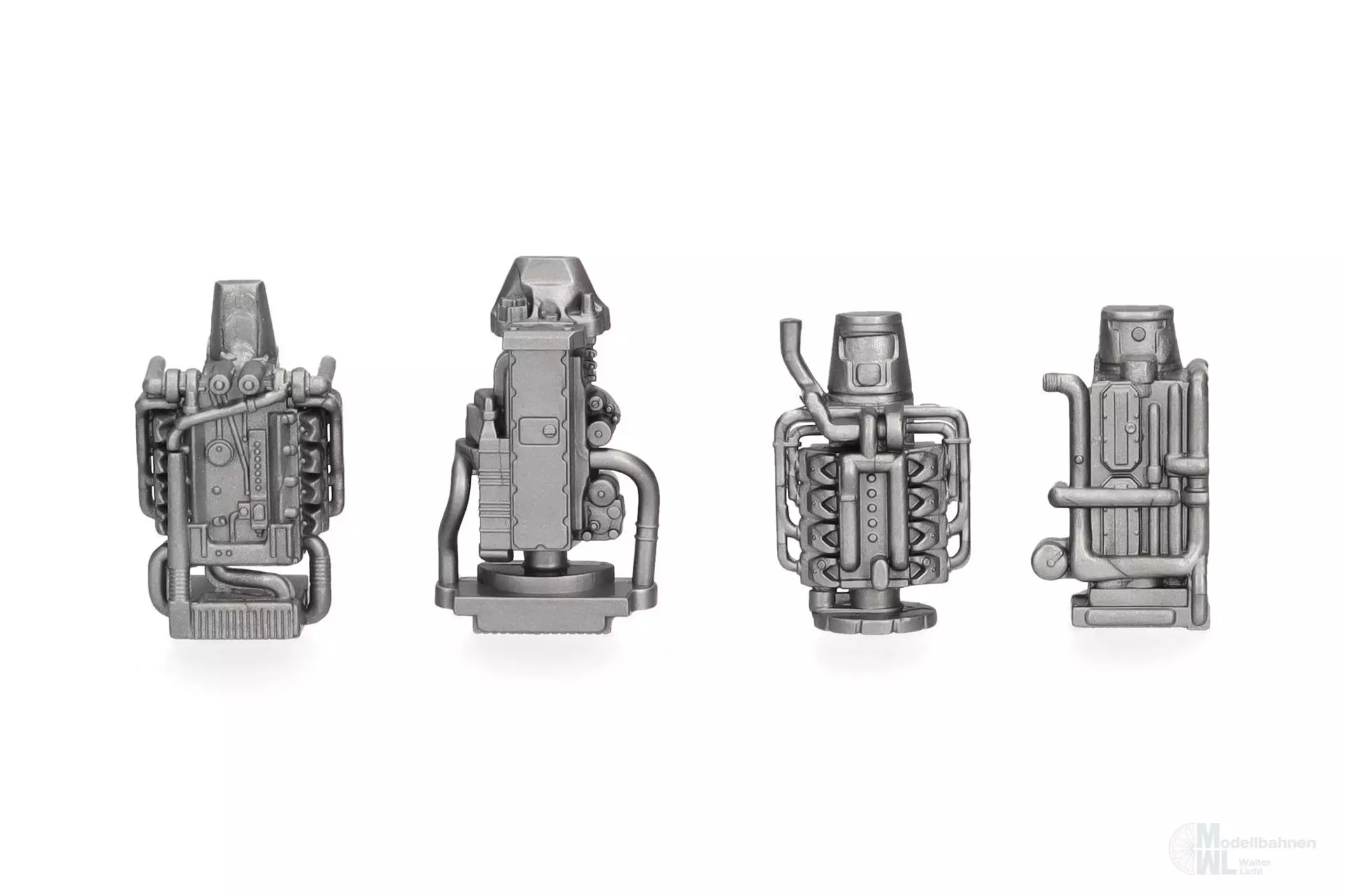 Herpa 055482 - Zubehör Motoren für ZM LKW 20 Stück H0 1:87