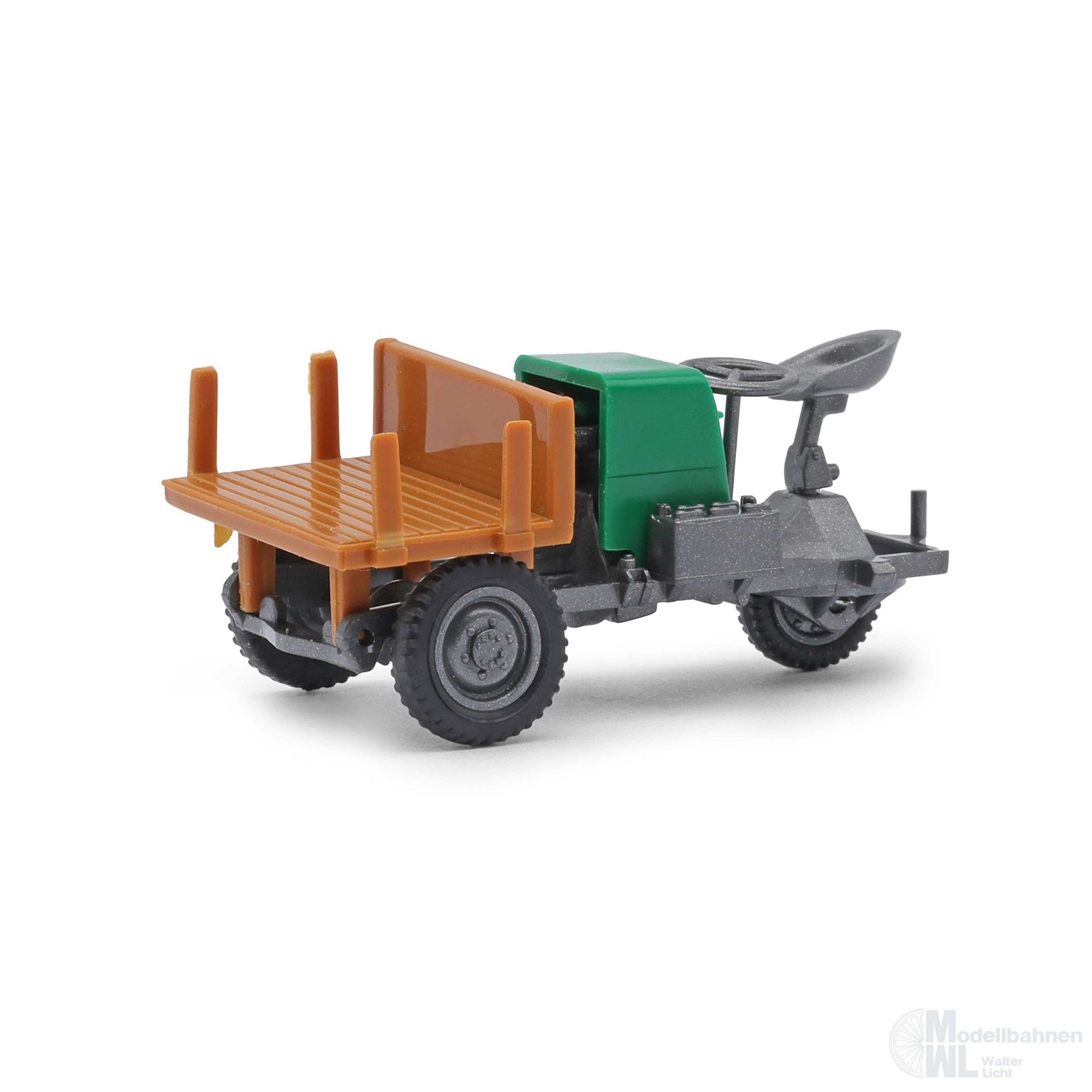 Mehlhose 210016605 - Dumper Picco/Pritsche grün H0 1:87