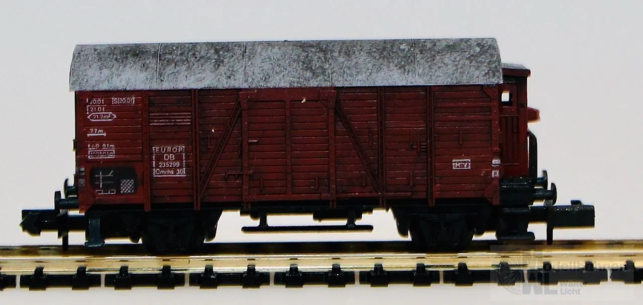 Arnold 4411 - ARNOLD - Güterwagen ged. DB Gmrhs 30 N 1:160