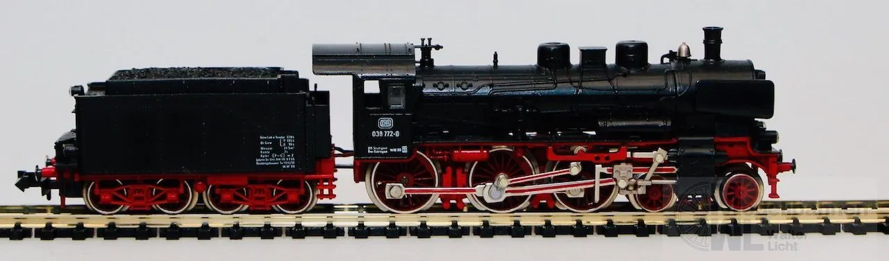 Fleischmann 7025 - FLEISCHMANN - Dampflok BR 038 772-0 DB Ep.IV N 1:160