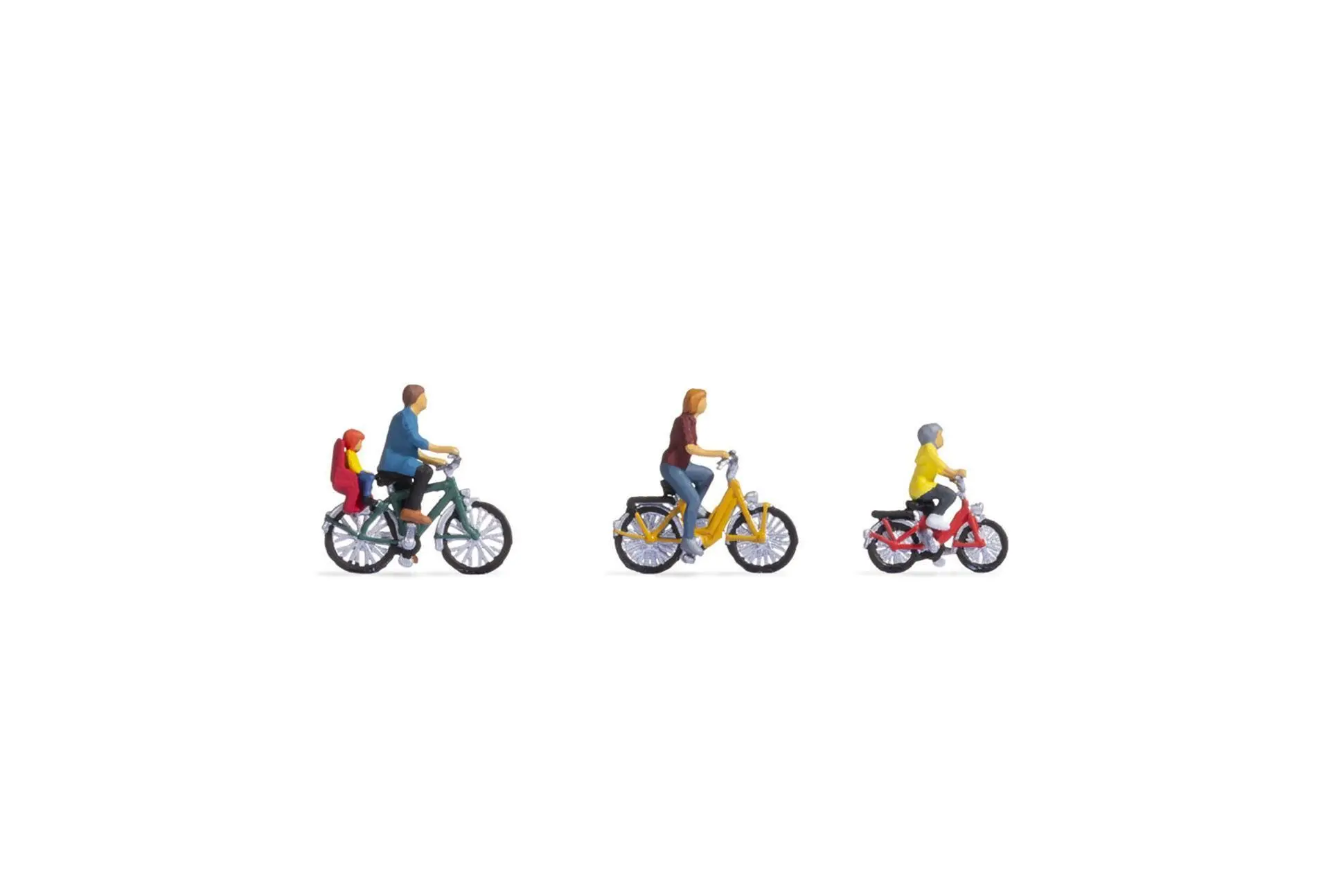 Noch 15909 - Familie beim Fahrradausflug H0 1:87