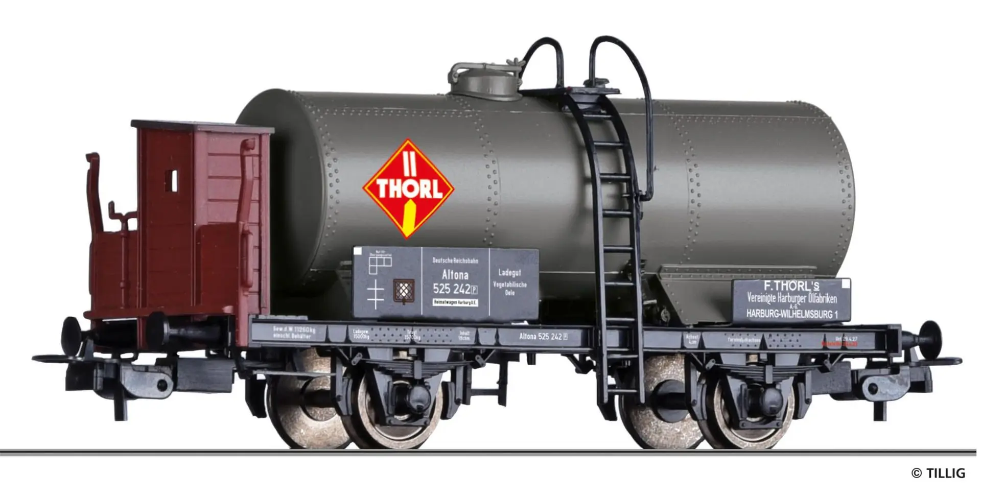 Tillig 77015 - Kesselwagen DRG Ep.II F.Thörl Vereinigte Ölwerge H0/GL