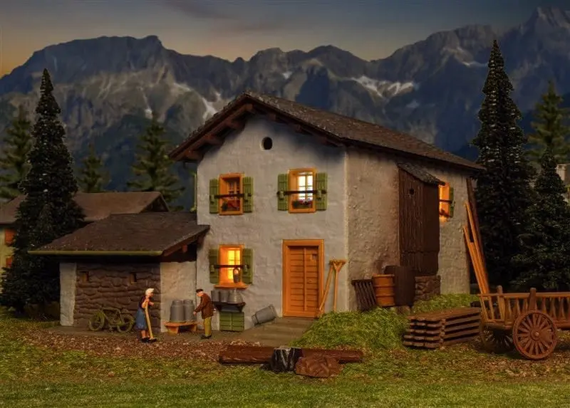 Kibri 38810 - Berghaus Fextal in Grevasalvas H0 1:87
