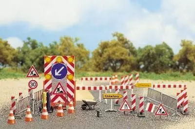 Busch 6048 - Motiv-Set »Baustelle« H0 1:87