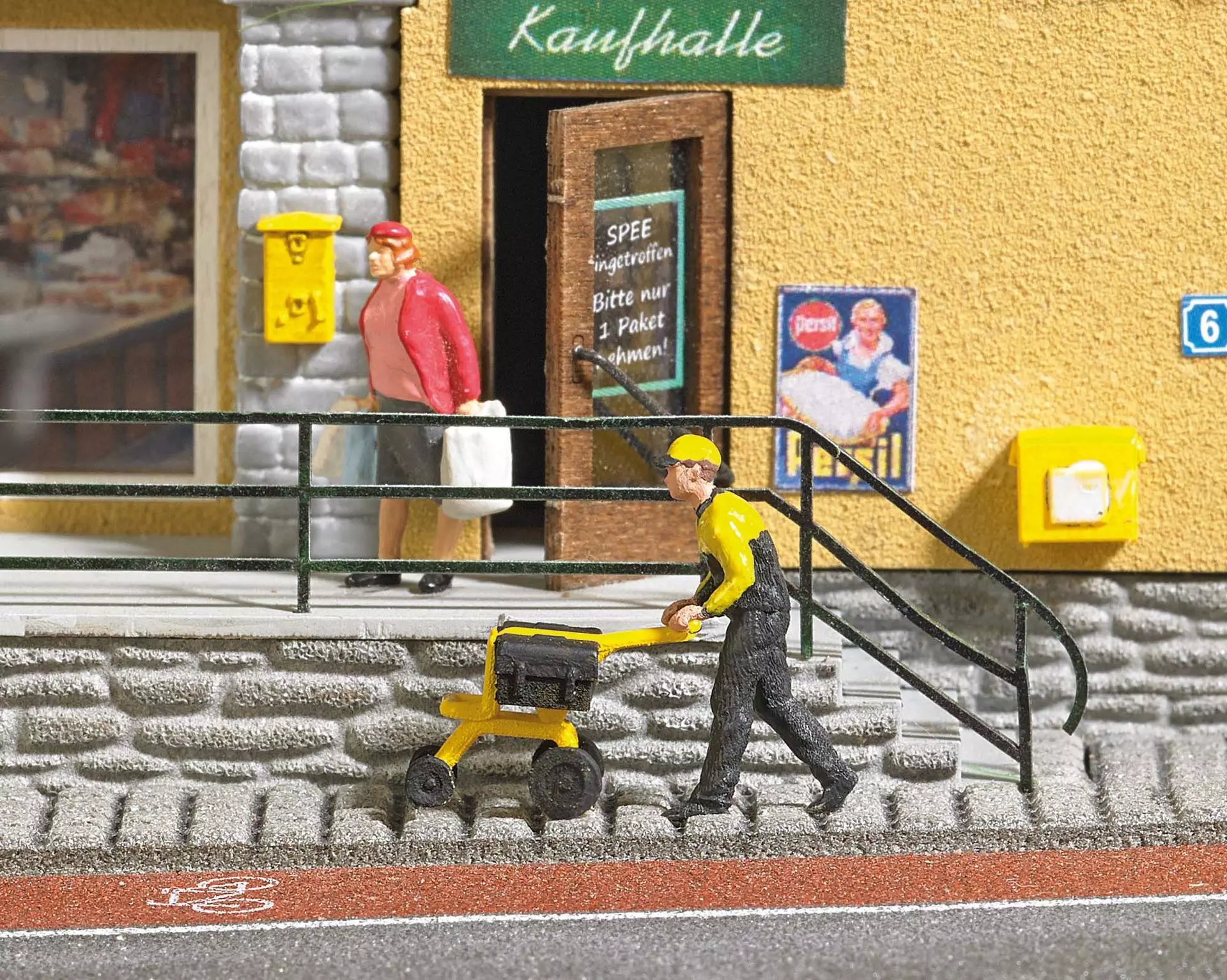 Busch 7888 - Postzustellung H0 1:87