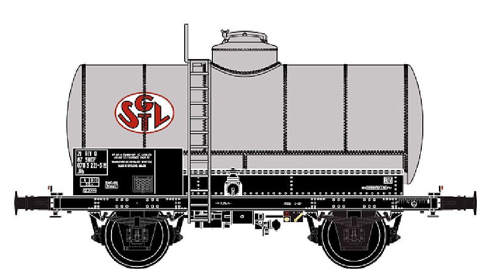 LS Models 30454 - Kesselwagen OCEM SNCF/SGTL Ep.IVa H0/GL