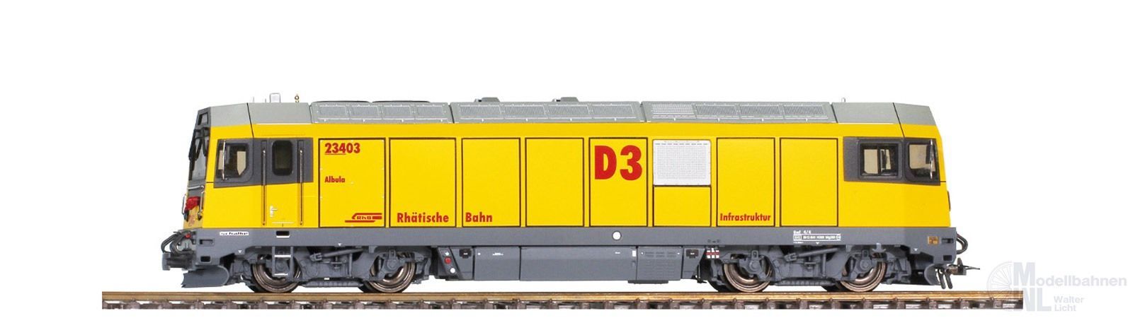 Bemo 1388113 - Diesellok Gmf 4/4 234 D3 RhB Ep.VI Albula H0m