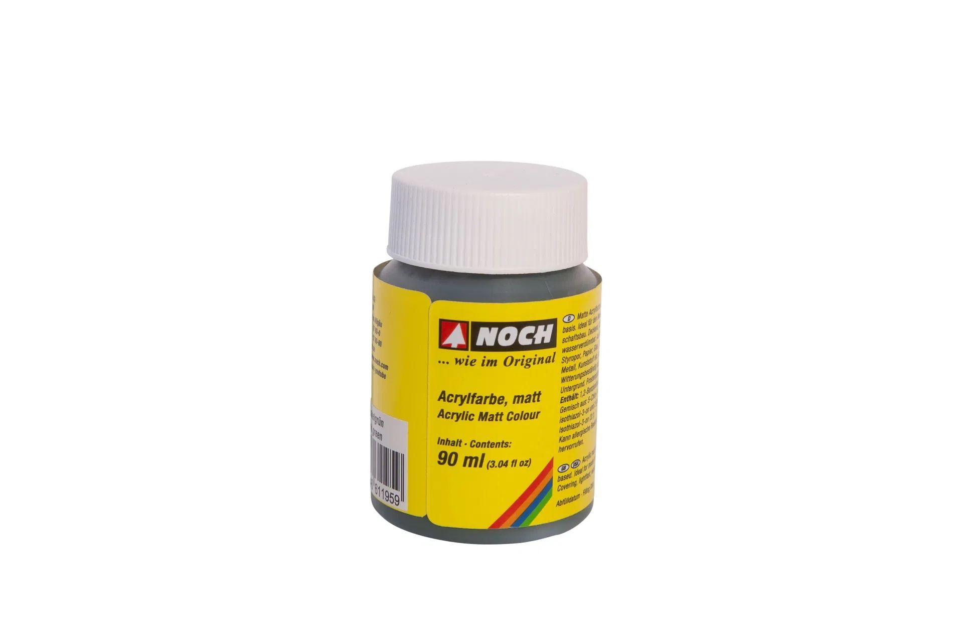 Noch 61195 - Acrylfarbe, matt, dunkelgrün G/1/0/H0/H0m/H0e/TT/N/Z