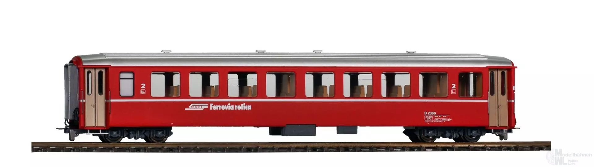 Bemo 3250123 - Einheitswagen EW I RhB Ep.V B 2366 H0m