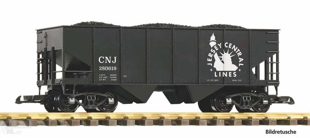 Piko 38989 - Schüttgutwagen CNJ mit Kohleladung Spur G 1:22,5
