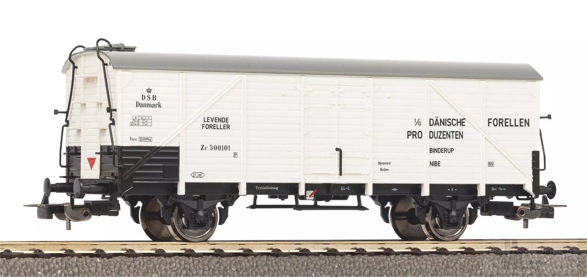 Piko 24542 - Kühlwagen DSB Ep.III Dänische Forellen H0/GL