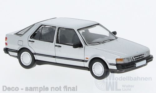 PCX-Models 870190 - Saab 9000 CC silber 1985 H0 1:87