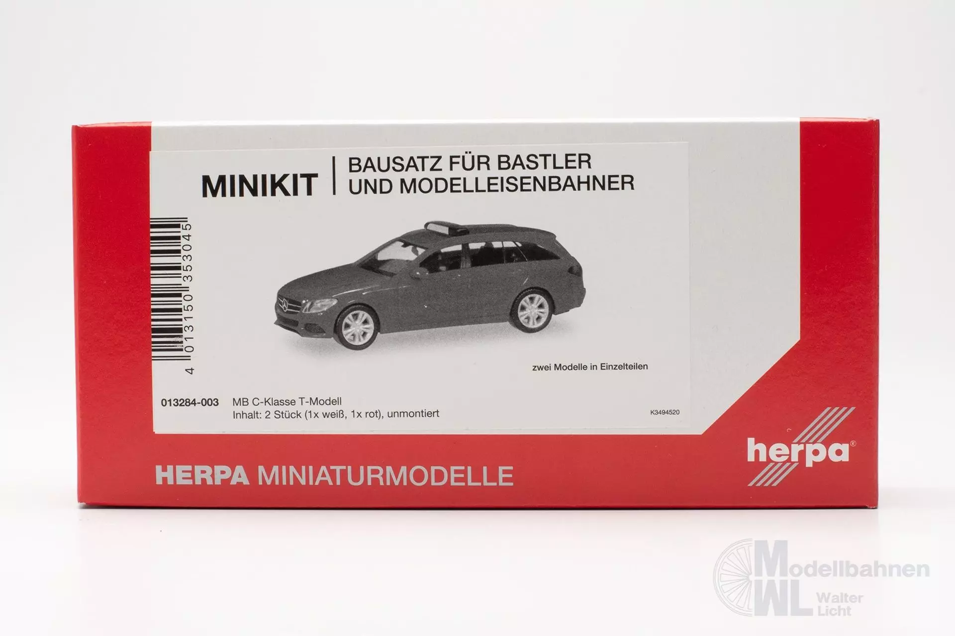 Herpa 013284-003 - MiKi Mercedes-Benz C-Klasse T (2er Set) H0 1:87