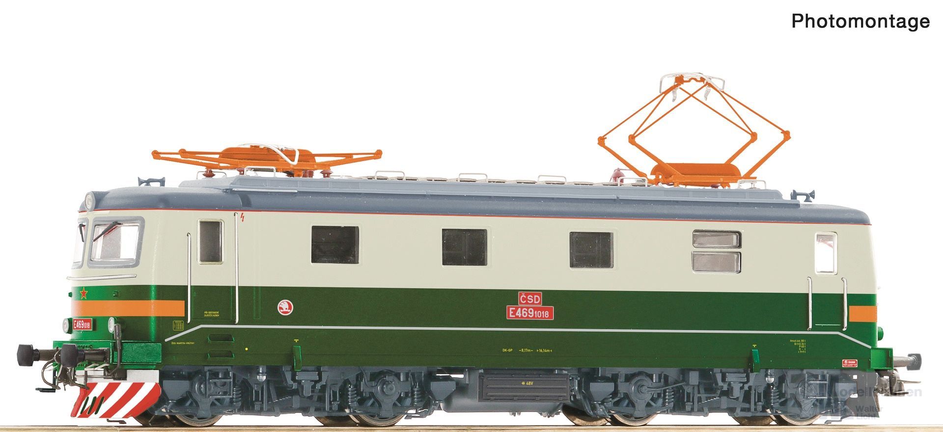 Roco 7510181 - E-Lok E 469.1018 CSD Ep.IV H0/GL Sound