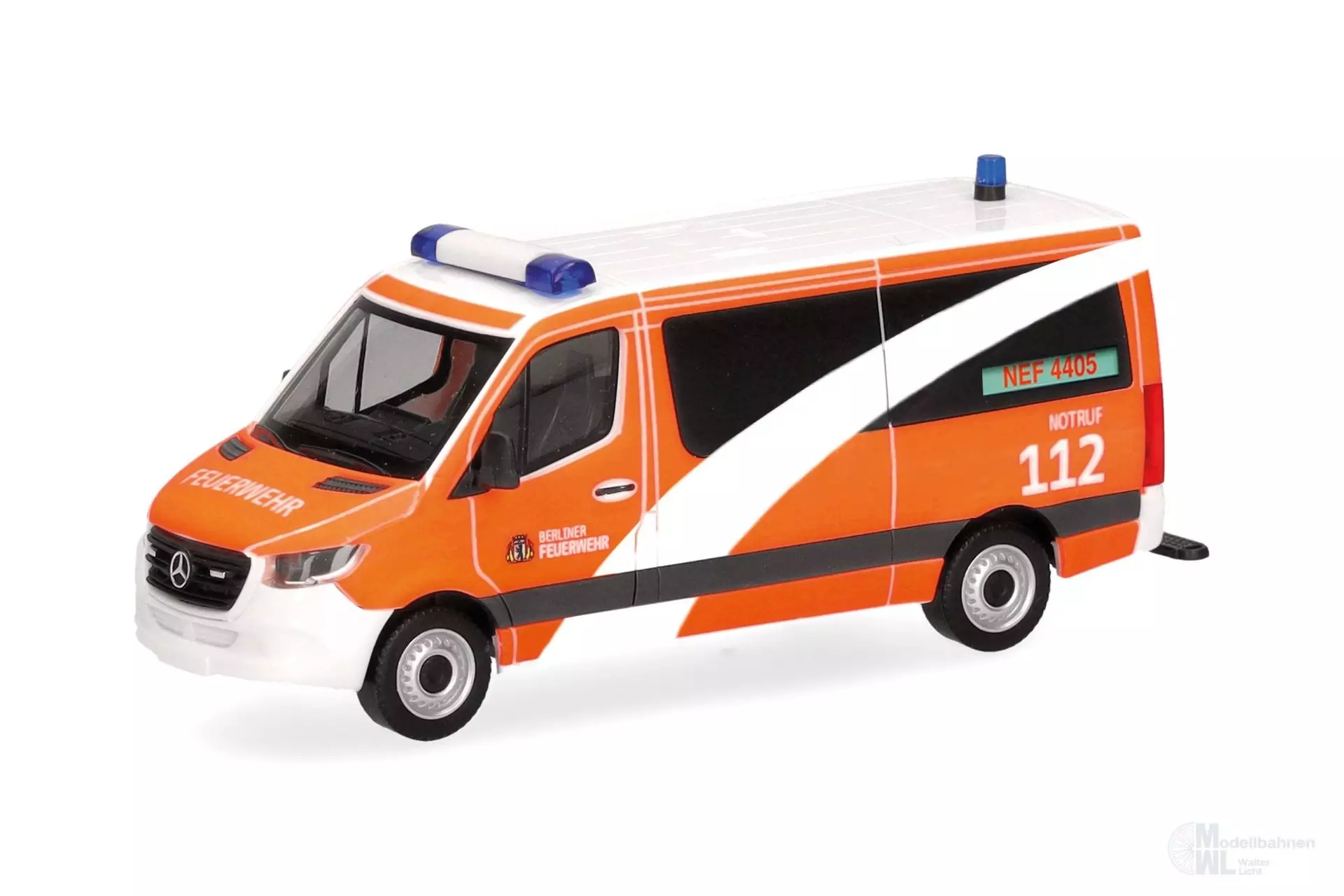 Herpa 099066 - Mercedes-Benz Sprinter 18 FD Bus FW Berlin H0 1:87