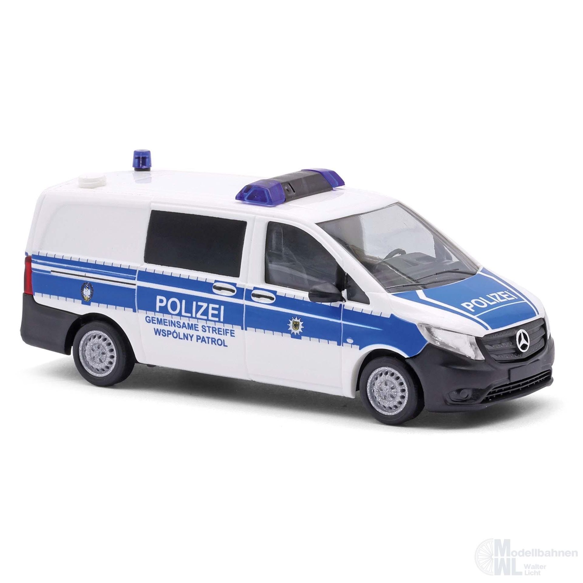 Busch 54802 - Mercedes-Benz Vito Bundespolizei H0 1:87