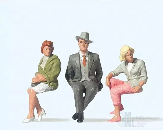 Preiser 45036 - Sitzende Personen Spur G