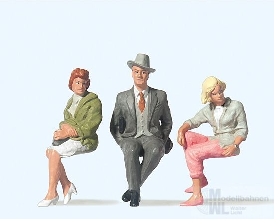 Preiser 45036 - Sitzende Personen Spur G