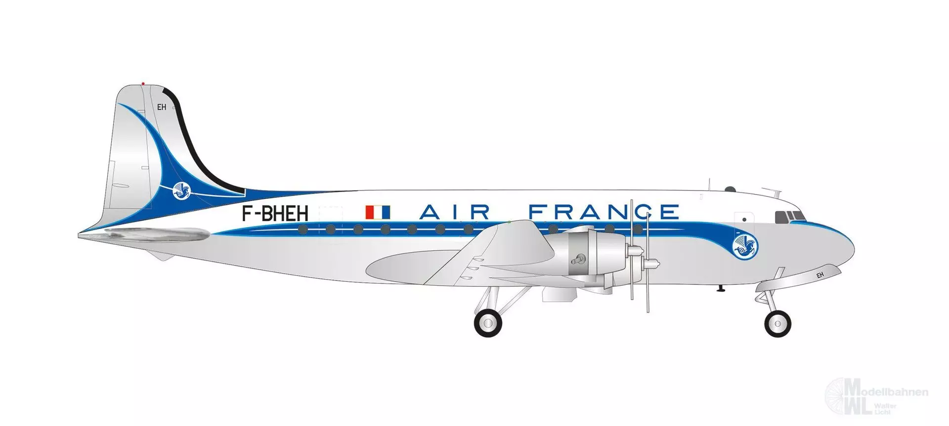 Herpa 571104-001 - Douglas DC-4 Air France 1:200