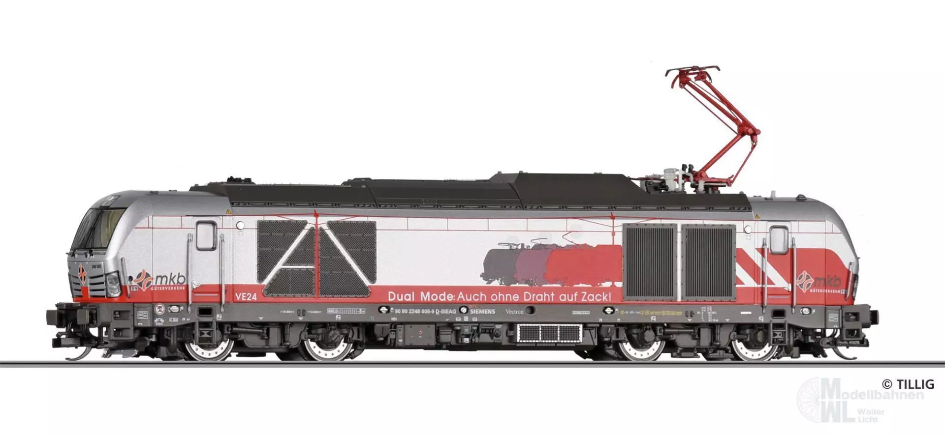 Tillig 04866 - Dual Mode Lok BR 248 Mindener Kreisbahn Ep.VI TT 1:120