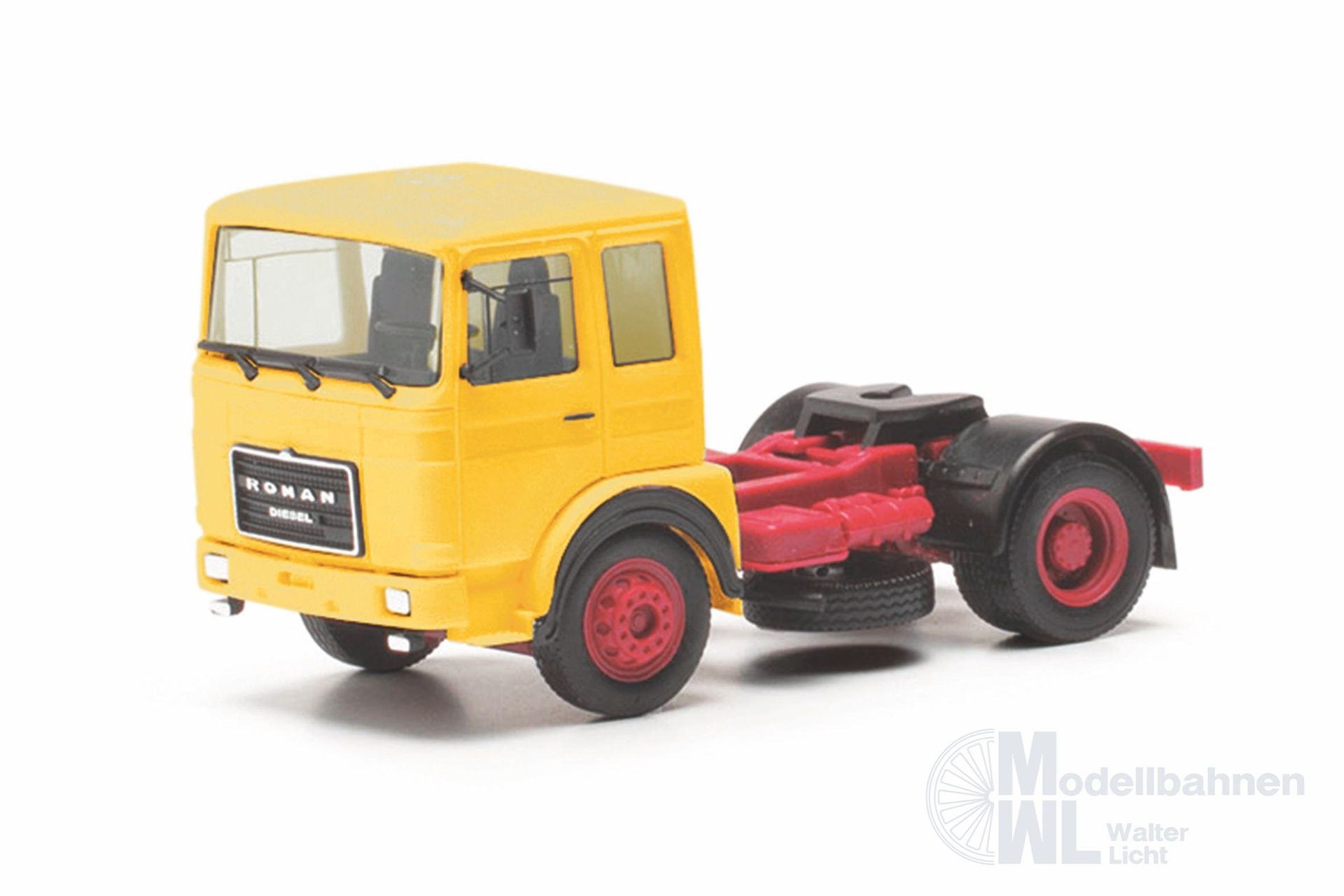 Herpa 310550-003 - Roman Diesel 4x2 Zugmaschine gelb H0 1:87