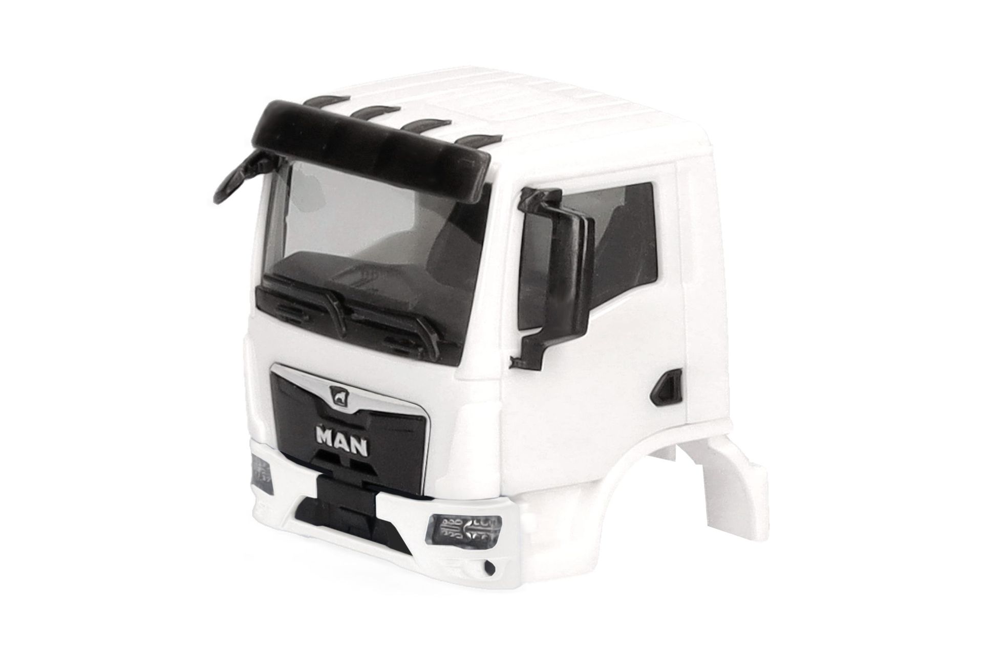 Herpa 086240 - TS FH MAN TGL CC, weiß, 2Stück H0 1:87