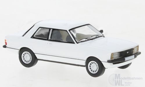 PCX-Models 870657 - Ford Taunus TC2 weiss 1976 H0 1:87