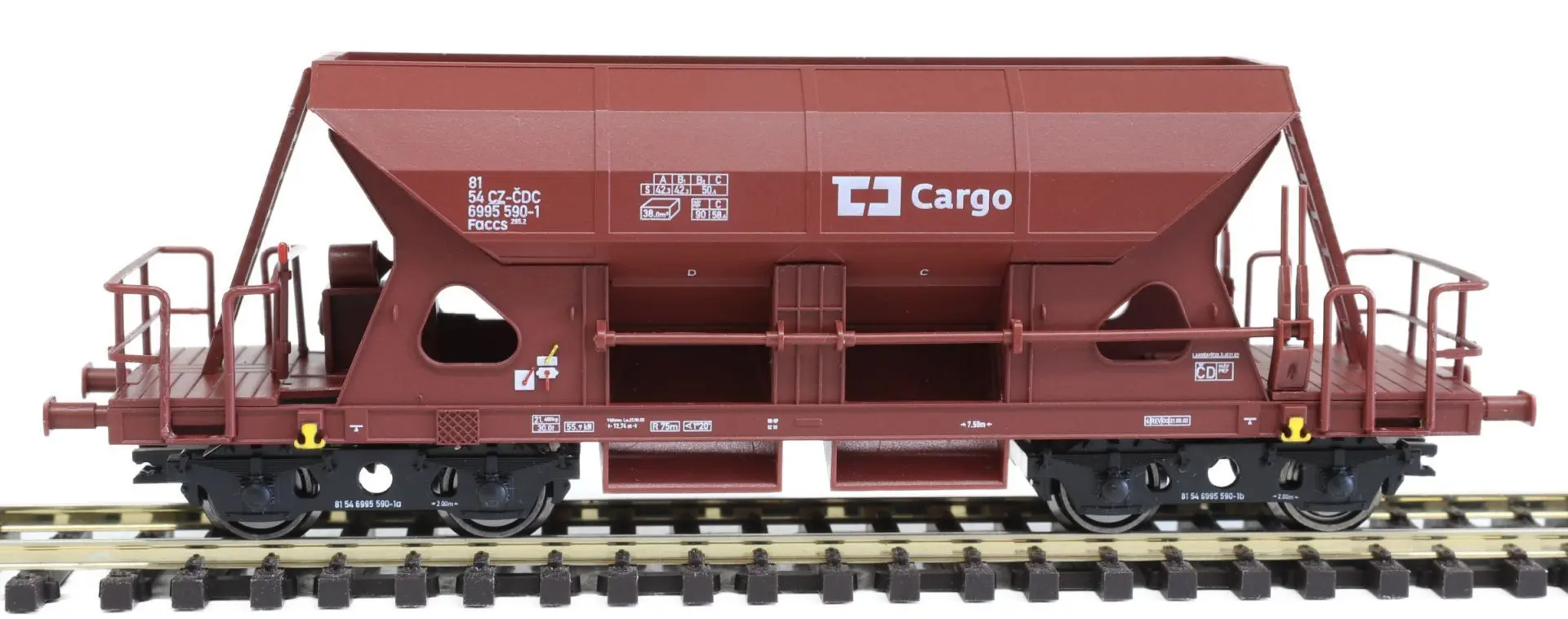 IGRA MODEL 96500018 - Selbstentladewagen CD-Cargo Ep.VI Faccs TT 1:120