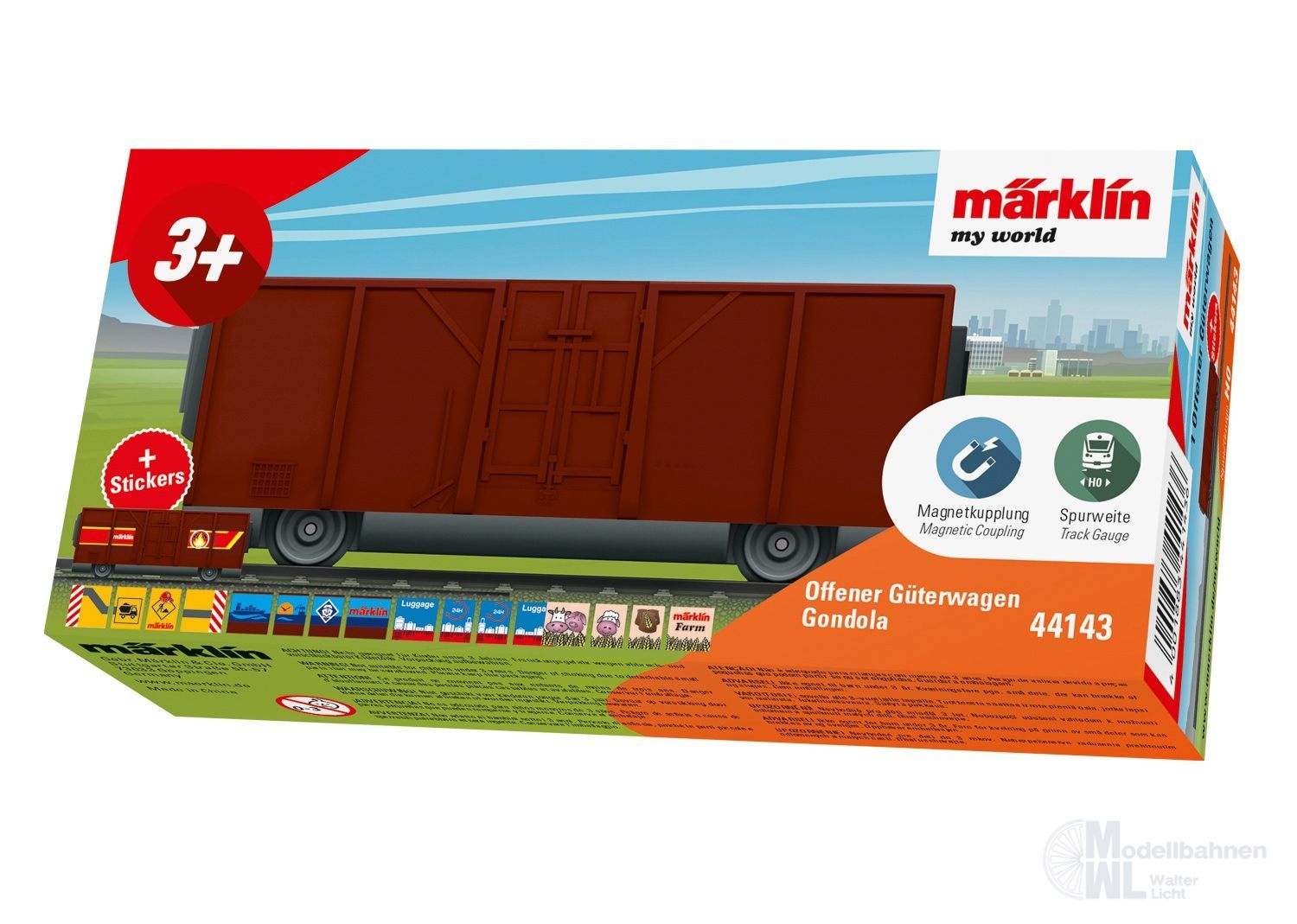 Märklin 44143 - Güterwagen offen H0/MyWorld Märklin 44143 - Güterwagen offen H0/MyWorld