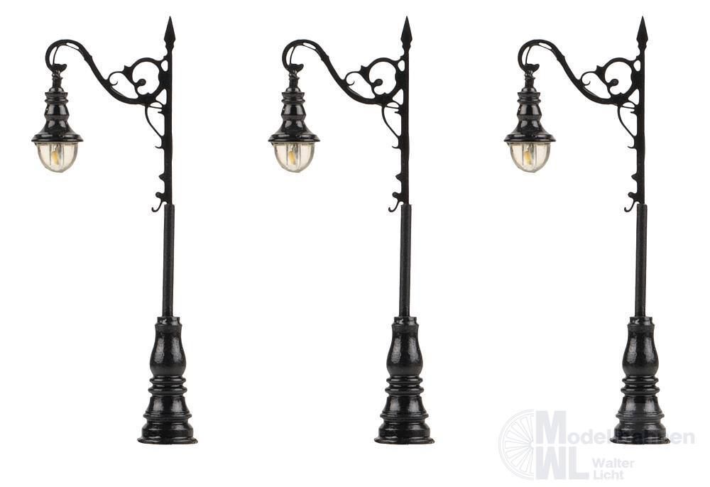 Faller 272131 - LED-Laterne Bogenleuchte 3 Stück N 1:160 Faller 272131 - LED-Laterne Bogenleuchte 3 Stück N 1:160