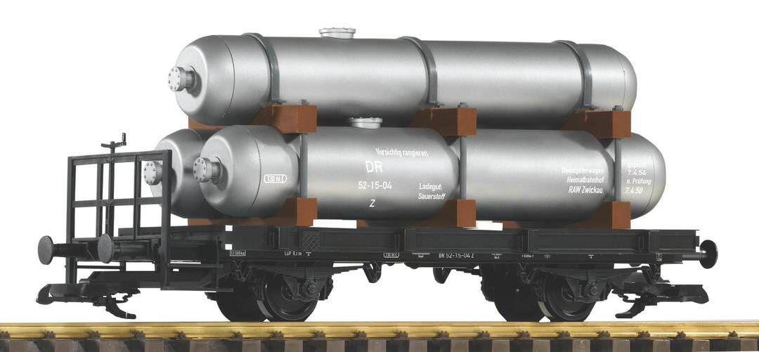 Piko 37832 - Behelfskesselwagen DR Ep.III 3 Kessel Spur G 1:22,5 Piko 37832 - Behelfskesselwagen DR Ep.III 3 Kessel Spur G 1:22,5