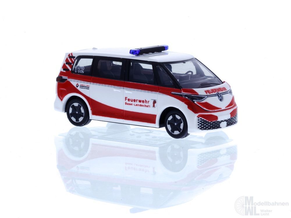Rietze 51407 - Volkswagen ID.Buzz People Feuerwehr Basel-Landschaft (CH) H0 1:87