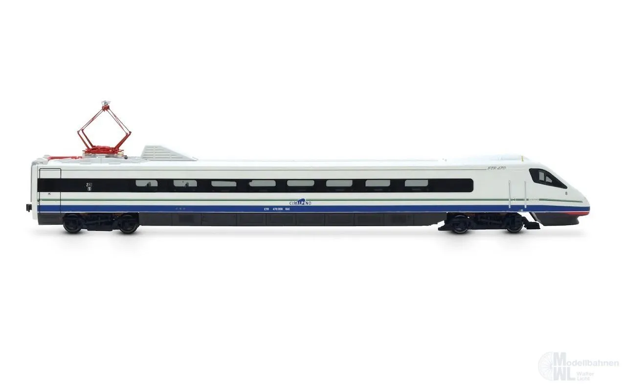 Rivarossi 2963 - Triebzug ETR 470 Cisalpino Ep.V 4.tlg. H0/GL