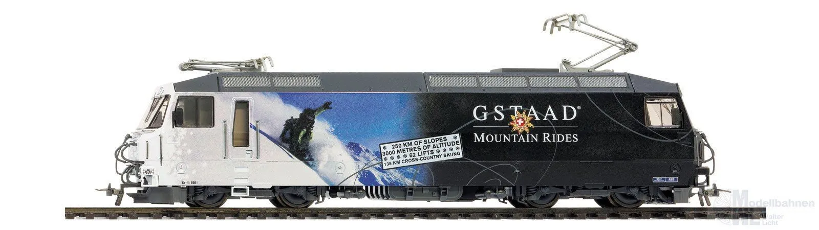 Bemo 1359311 - E-Lok Ge 4/4 8001 MOB Ep.VI Gstaad H0m Sound