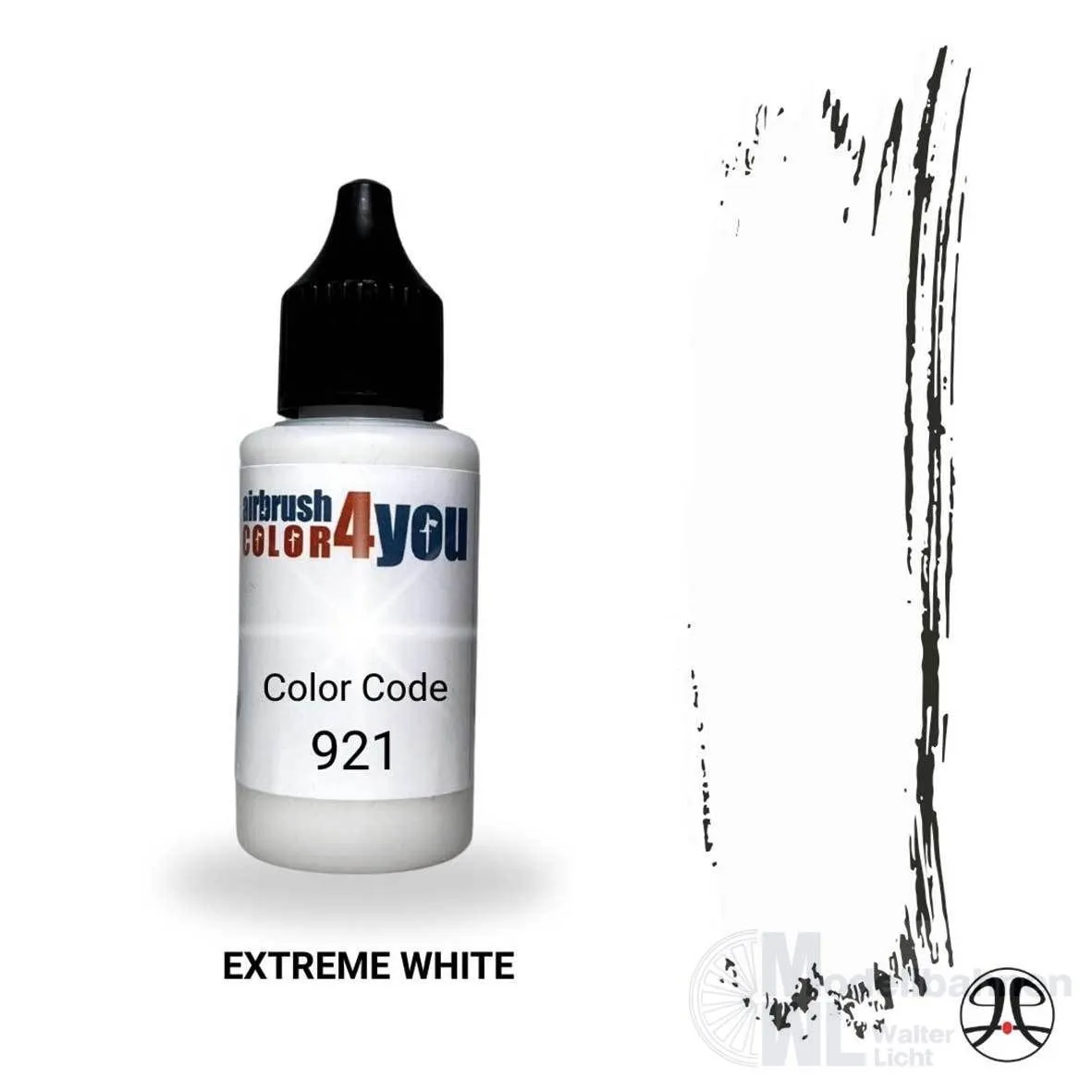 Busch 961000921 - Acrylfarbe Extremweiß 30ml