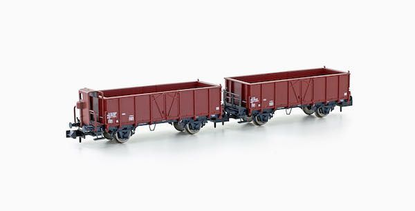 Hobbytrain 24352 - Güterwagen Set SBB Ep.IV L6 Stahl-Ausführung 2.tlg. N 1:160 Hobbytrain 24352 - Güterwagen Set SBB Ep.IV L6 Stahl-Ausführung 2.tlg. N 1:160