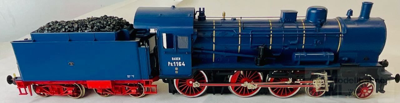 IMG_0767 Märklin 55981 - MÄRKLIN - Dampflok Baden P8 1164 Ep.I Spur 1