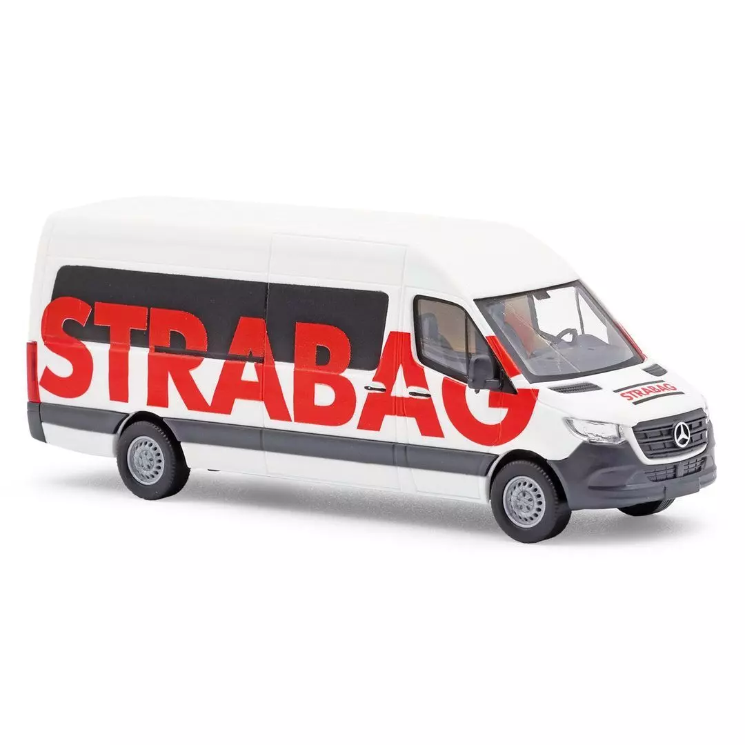 Busch 52632 - Mercedes-Benz Sprinter Bus Strabag H0 1:87