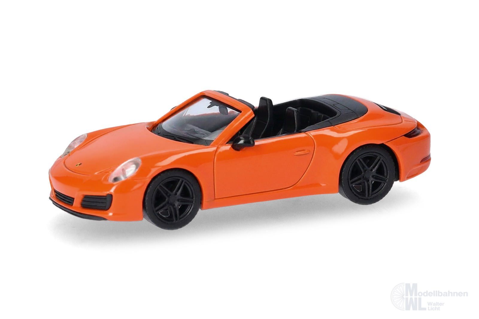 Herpa 420365-002 - Porsche 911 C2 Cabrio gulforange H0 1:87
