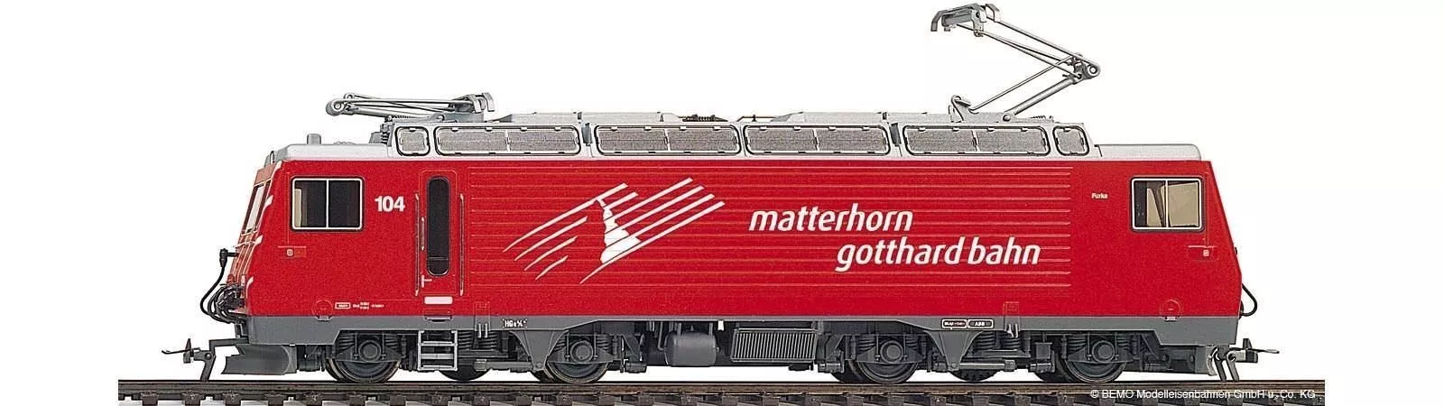 Bemo 1262263 - Zahnradlok Chur MGB HGe 4/4 II 103 Ep.V H0m