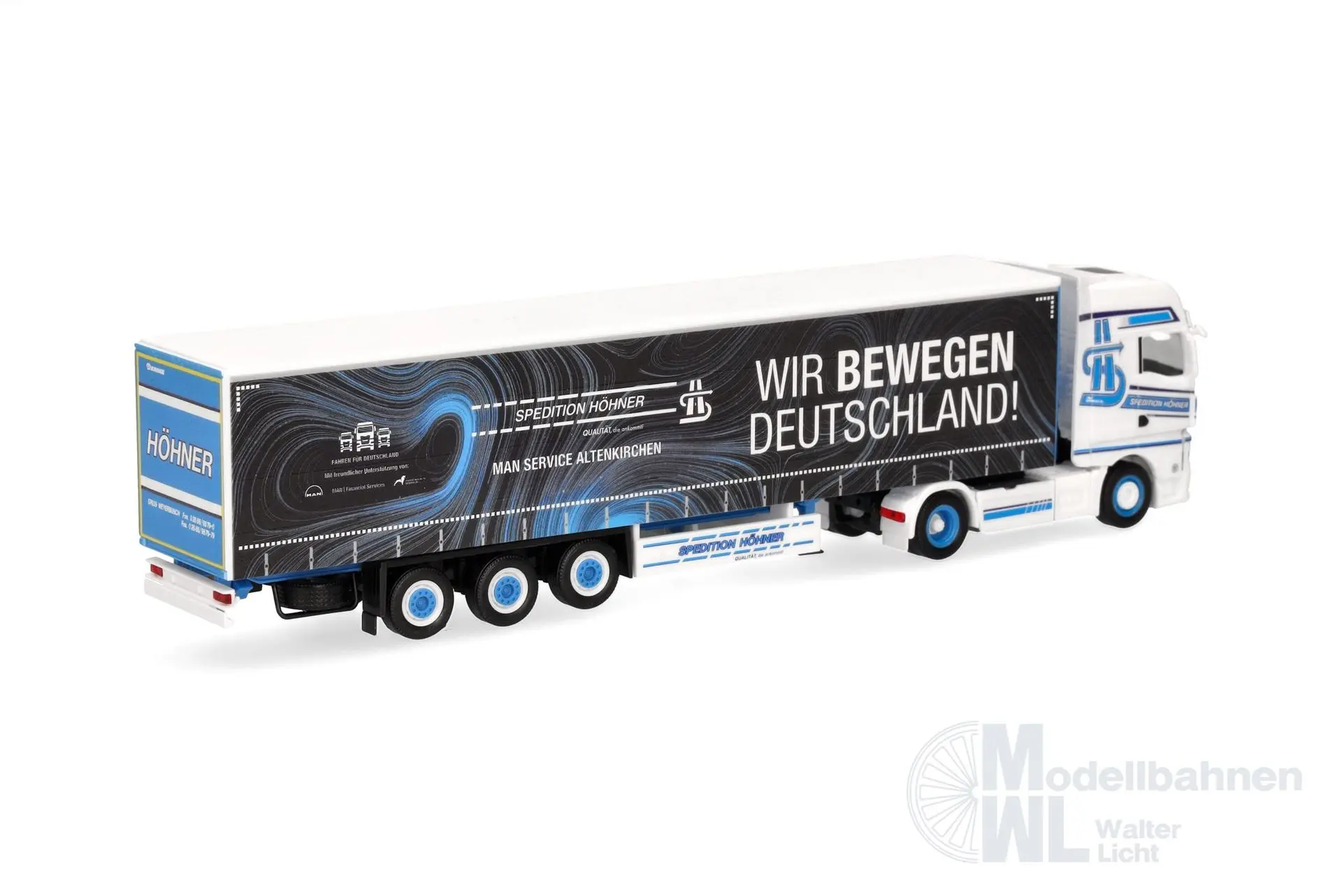 Herpa 320320 - MAN TGX GX GaPl-Sz Höhner H0 1:87
